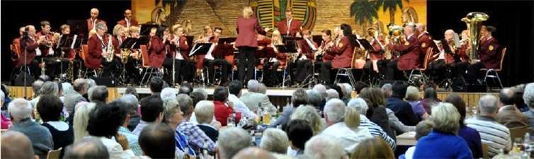 Die Blaskapelle Ettringen entführt ihre Zuhörer in die wunderbare Welt der Filme. privat