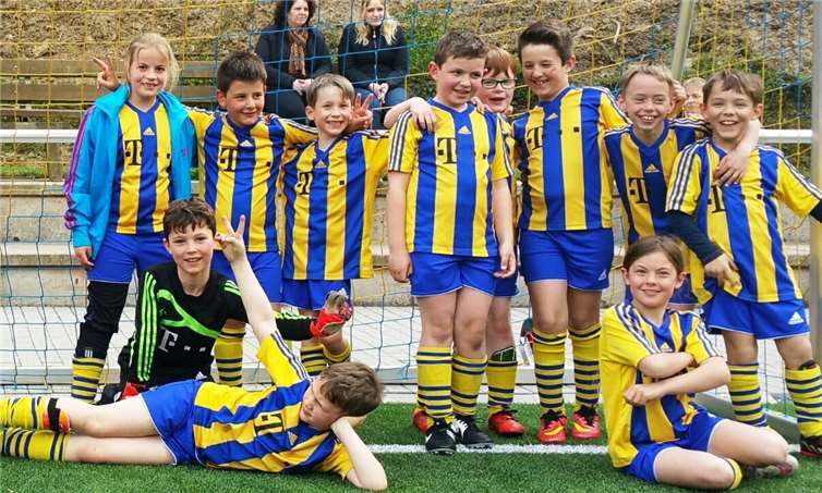 Die Blau-Gelben sorgten für eine riesige Überraschung im Turnierverlauf. privat