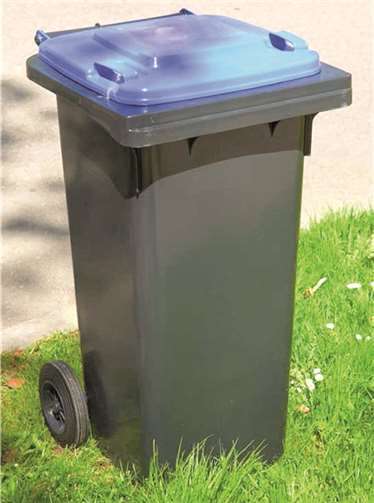 Blaue Tonnen werden im November und Dezember ausgeliefert
