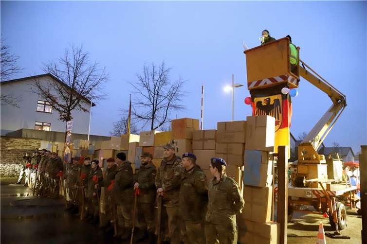 Die Blaukappen zeigten kaum Gegenwehr.