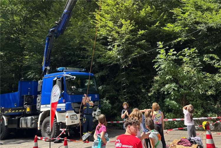 Die Blaulichtfamilie unterstützt die Ferienfreizeit gerne.  Foto: privat