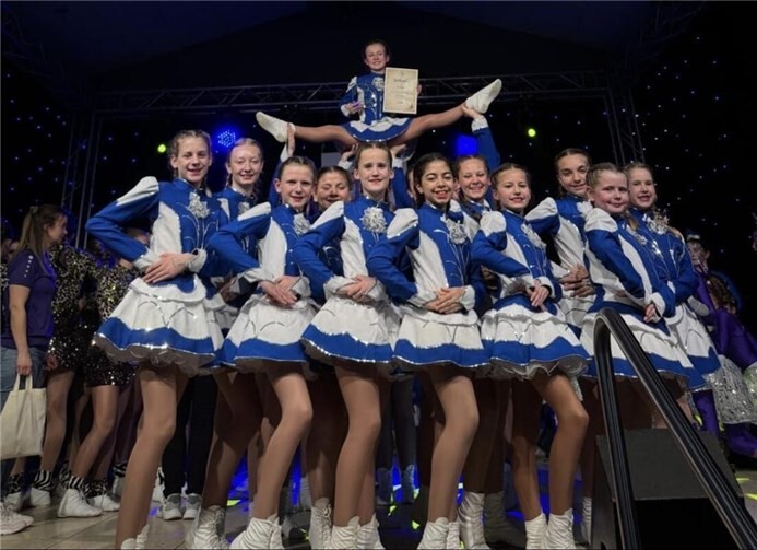 Die Blue Stars haben Grund zur Freude.