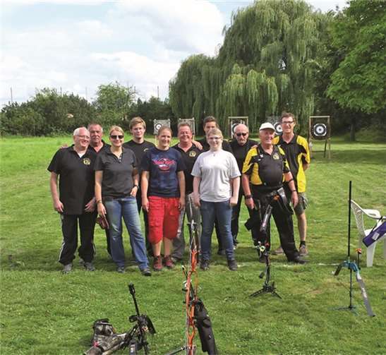 Die Bogenschützen konnten mit ihrer Vereinsmeisterschaft mehr als zufrieden sein. privat