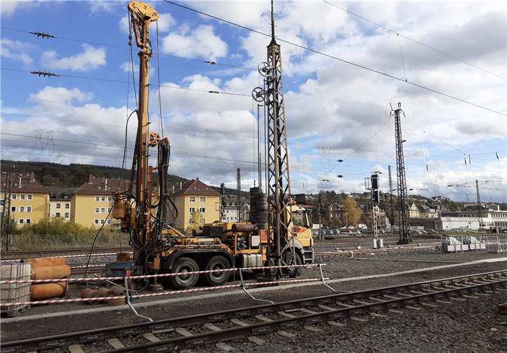 Die Bohrung des ersten Brunnens haben begonnen.Foto: privat