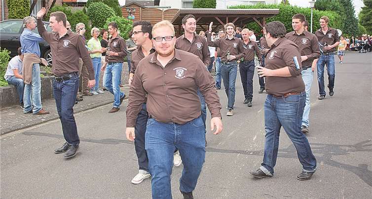 Die Bonefelder Burschen feierten ausgiebig ihren 120. Geburtstag.