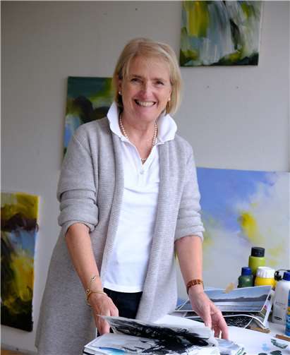 Die Bonner Künstlerin Sabine Prechtel. privat