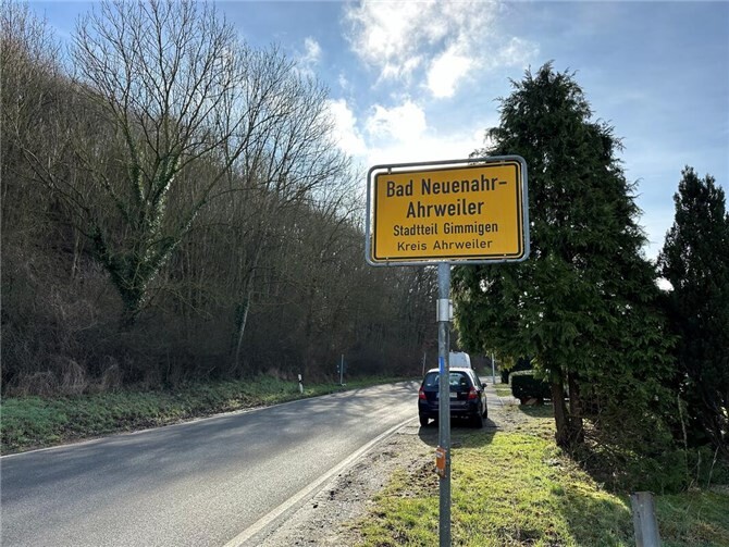 Die Bonner Straße am Ortsausgang Richtung Grafschaft und Kirchdaun.  Foto: ROB