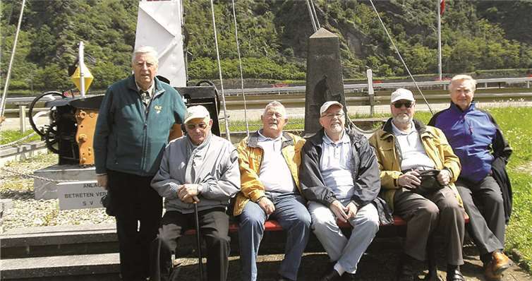 Die Bouler erlebten einen schönen Tag im Mittelrheintal. privat