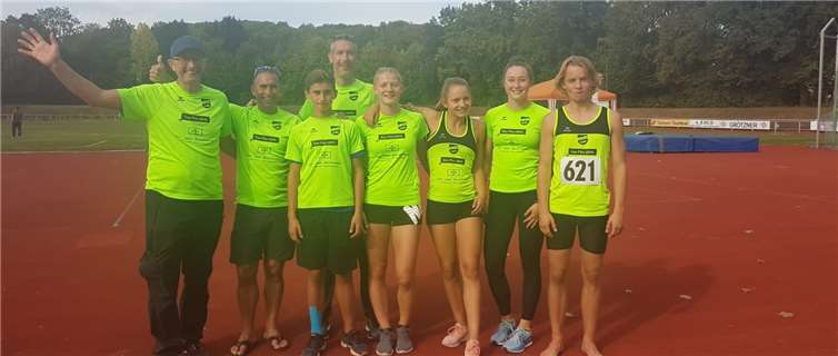 Die Breyer Athleten durften mit ihren Leistungen sehr zufrieden sein.privat