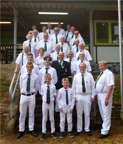 Die Brohler Schützen.