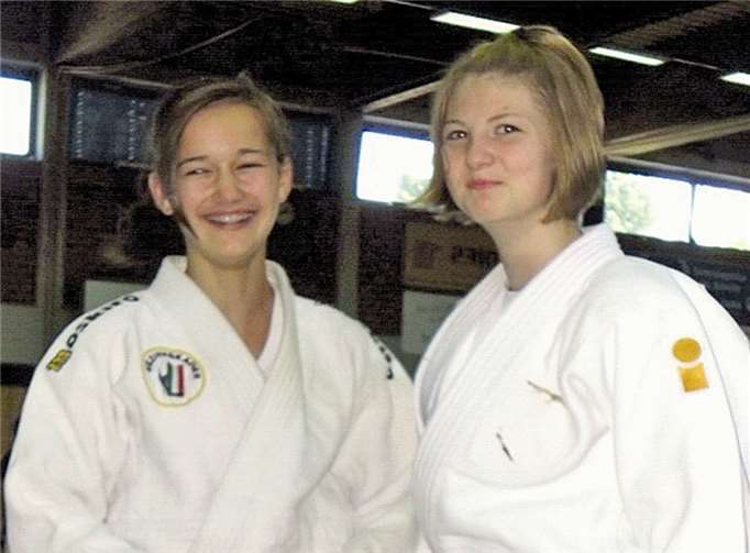 Die Bronze-Medaillengewinnerinnen Lilo Winzer und Hannah Schneider. privat