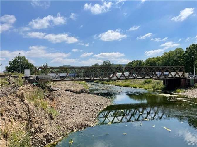 Die Brücke am Ahrtor in Ahrweiler.  Foto: ROB