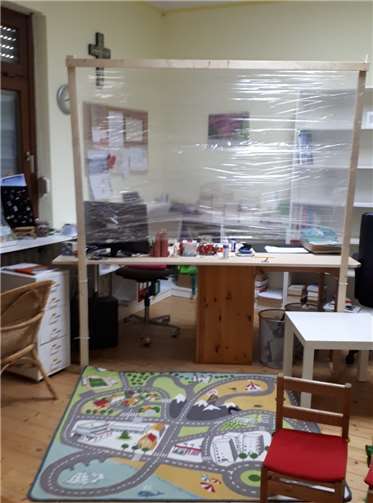 Die Bücherei im Corona-Modus. Foto:KÖB Kripp