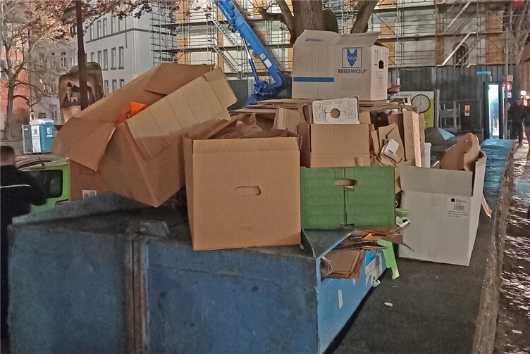 Die Bürgerinitiative „Unsere Altstadt“ appelliert daher an die Nutzer von Sammelstellen die Regeln zur Nutzung einzuhalten. Foto: Hermann Schäfer