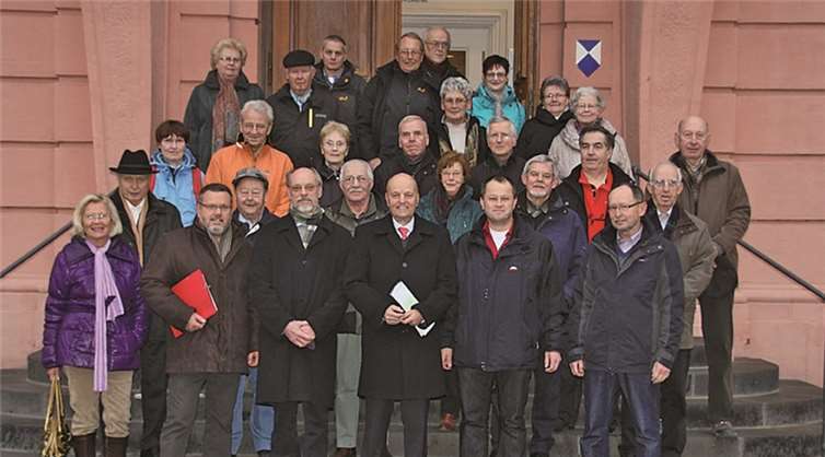 Die Bürgerinnen und Bürger der Verbandsgemeinde Untermosel und Rhens am Landtag in Mainz.Privat