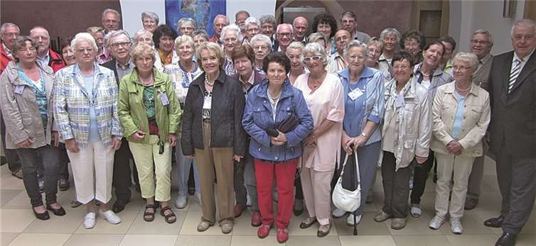 Die Bürgerinnen und Bürger sowie Mitglieder des Kirchenchors Cäcilia St. Viktor zu Besuch in Mainz. Privat