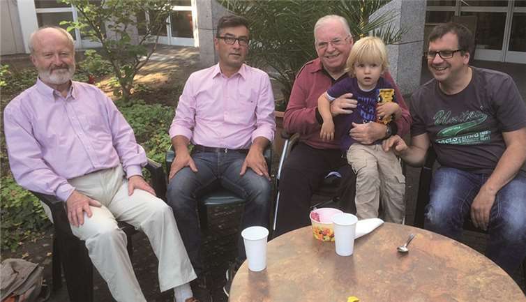 Die Bürgersprechstunde war im wahrsten Sinne des Wortes generationsübergreifend. privat