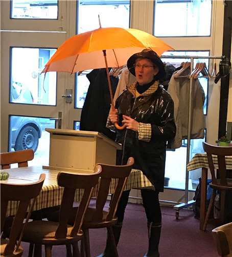 Die Büttenreden begeisterten.Quelle: AWO Moselweiß