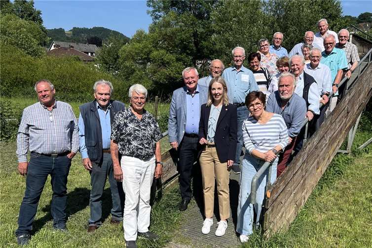 Die Bundestagsabgeordnete Ellen Demuth besuchte die Senioren Union im Kreis Neuwied.Foto: Siegfried Schmied