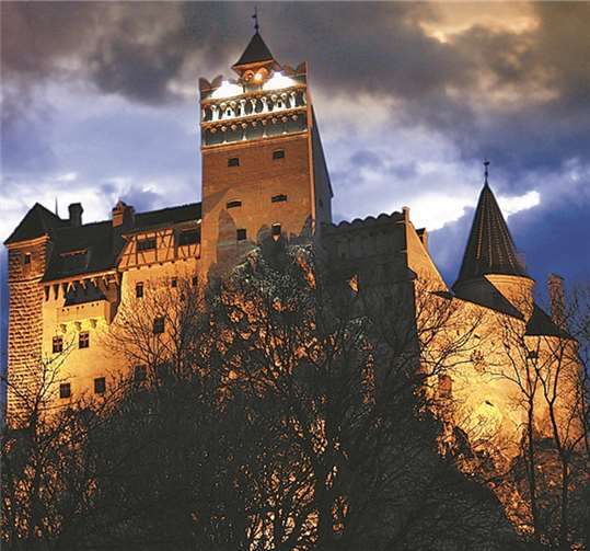 Die Burg Bran steht in der Walachei und war Residenz von Fürst Drakula.