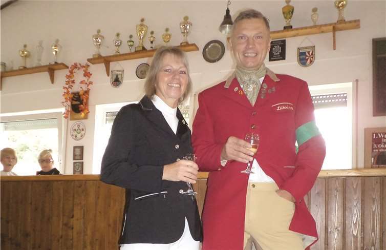 Die Burgbrohler Annette und Thomas Lühring..