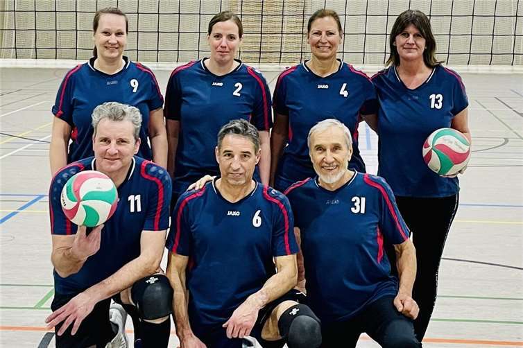 Die Burgbrohler Volleyball Senioren. Foto: privat