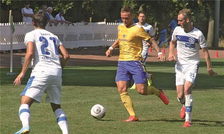 Die Burgbrohler kämpften, jedoch ohne Erfolg.RÜ