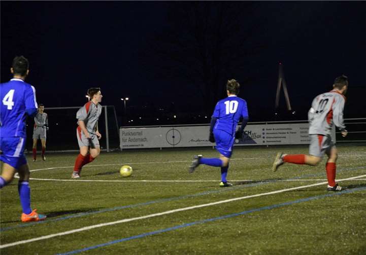 Die Burgener gaben nicht auf und erkämpften sich noch den verdienten Ausgleichstreffer. privat