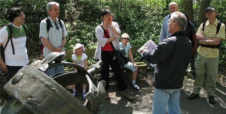 Die Burgführungen bieten Spannendes für groß und klein. privat