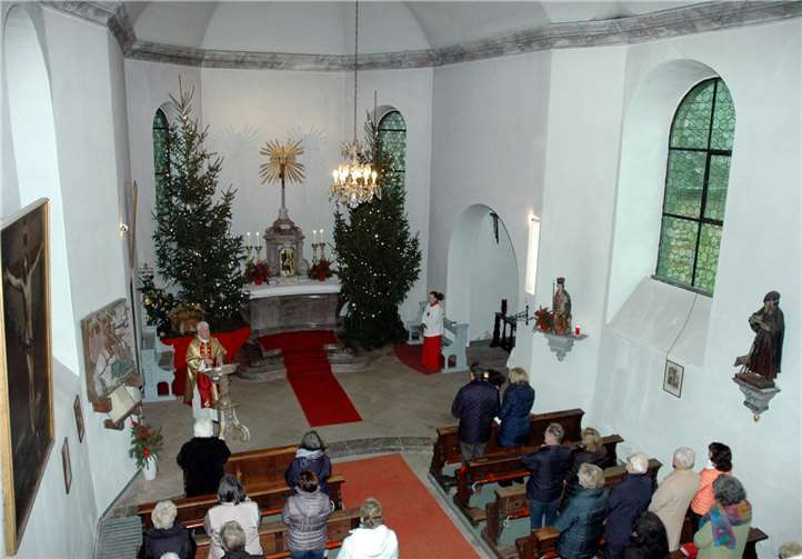 Die Burgkapelle ist dem Heiligen Antonius geweiht.