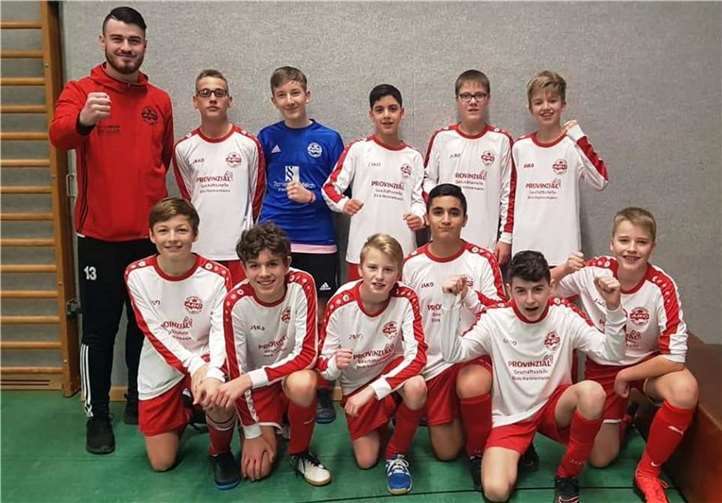 Die C II des Ahrweiler BC blieb ungeschlagen und sicherte sich den Turniersieg.Foto: privat