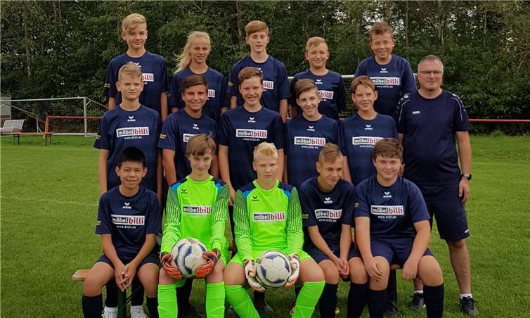 Die C-Jugend der JSG Mosel-Hunsrück.Quelle: JSG Mosel-Hunsrück