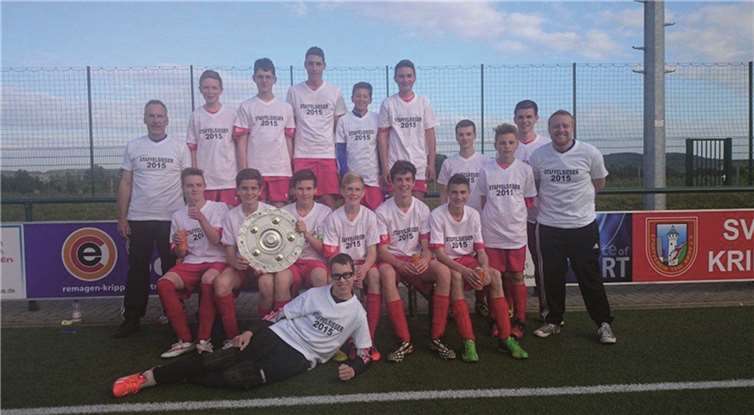 Die C-Jugend der JSG errang den Staffelsieg. privat