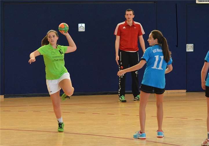 Die C-Jugend im Angriff.Privat