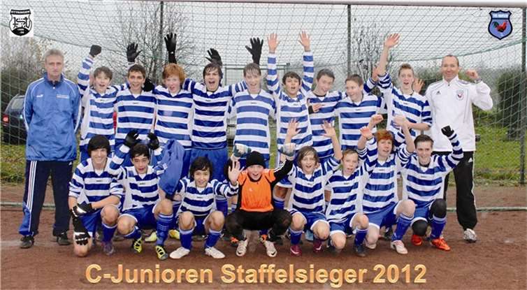 Die C-Junioren der JSG Hausen freuten sich über den 1. Platz in der Qualifikationsrunde.privat