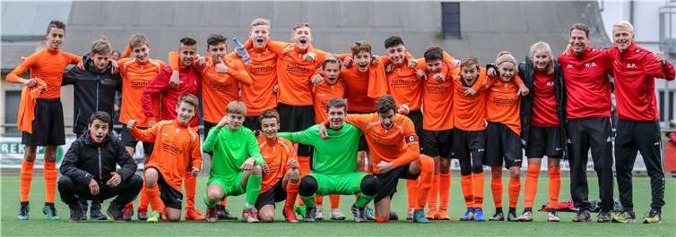 Die C-Junioren der JSG Kripp überwintern auf dem neunten Tabellenplatz.Tobias Jenatschek