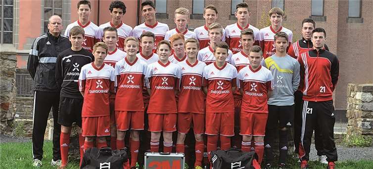 Die C-Junioren des SV Rheinbreitbach. privat