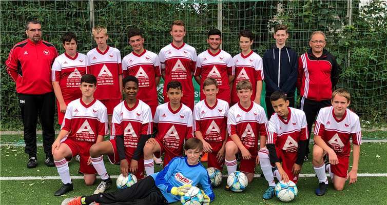 Die C-Junioren des SV Rot-Weiß Merl.privat