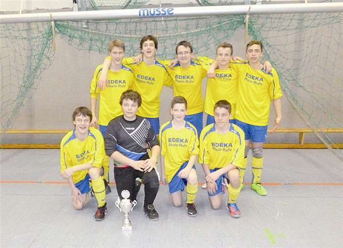 Die C-Junioren lieferten eine eindrucksvolle Hallensaison.Privat
