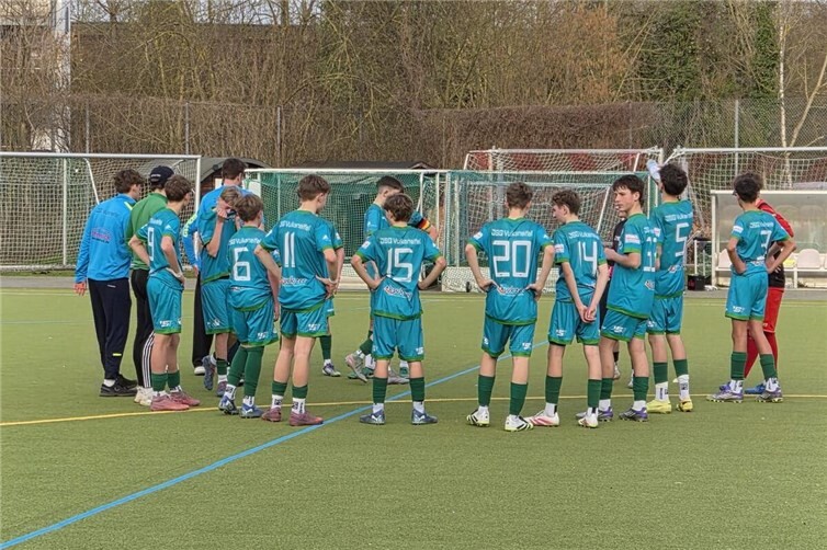 Die C1-Jugend konnte die Tabellenführung festigen. 