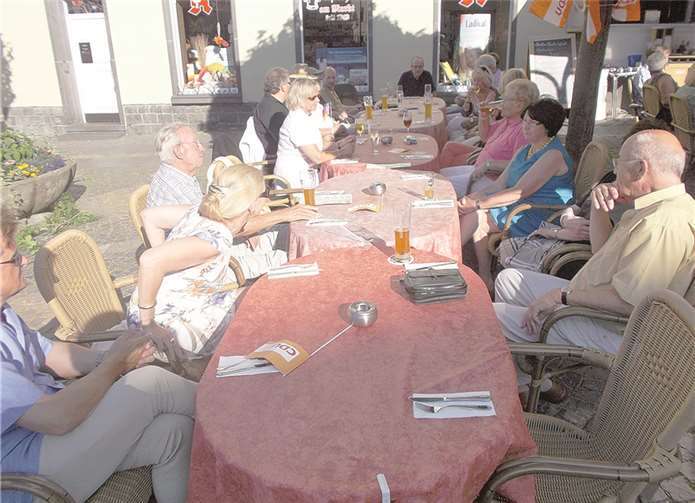 Die CDU-Familie auf dem Mayener Markt.privat