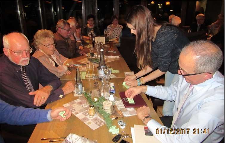 Die ´CDU-Familie` traf sich im Restaurant Laubachsmühle in deren Puppenstube. privat