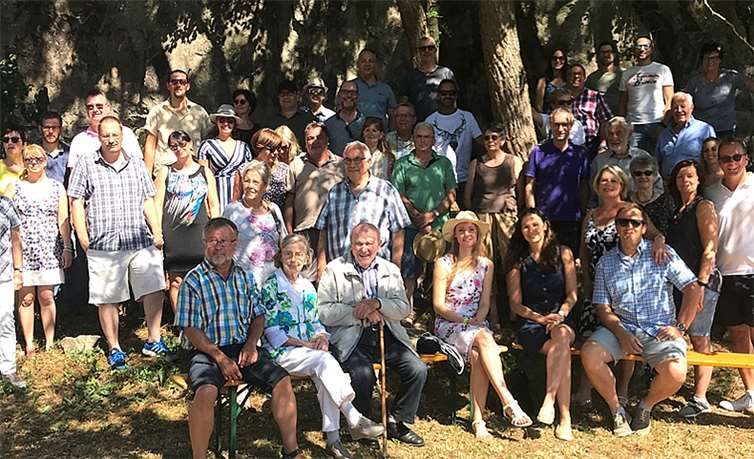 Die CDU-Familie verbrachte einen sonnigen Tag in Rieden. privat