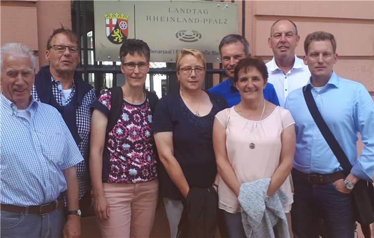 Die CDU Fraktion Wolken im Mainzer Landtag.Privat