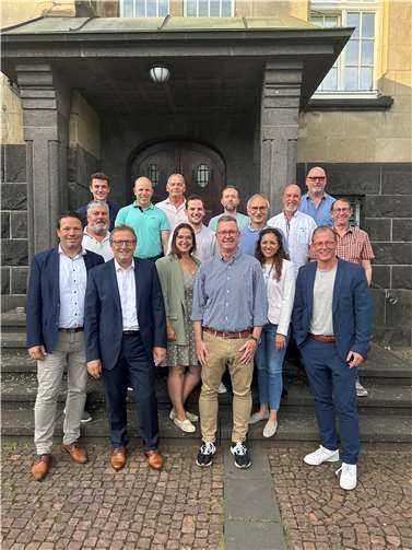 Die CDU Fraktion im Verbandsgemeinderat mit Bürgermeister und Beigeordneten.  Foto: privat