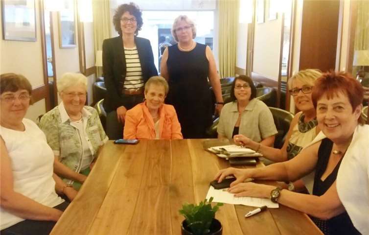 Die CDU Frauen bei ihrer Sitzung im Hotel Krupp.Privat