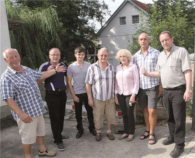 Die CDU-Grafschaft informierte sich über die Unwetterfolgen in Nierendorf. Privat