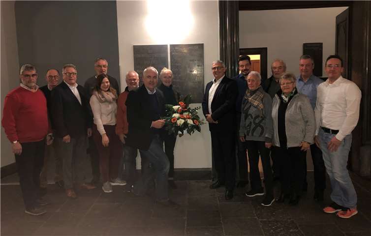 Die CDU-Koblenz gedachte dem ehemaligen Oberbürgermeister und Ehrenbürger von Koblenz, Willi Hörter.Quelle: CDU-Koblenz