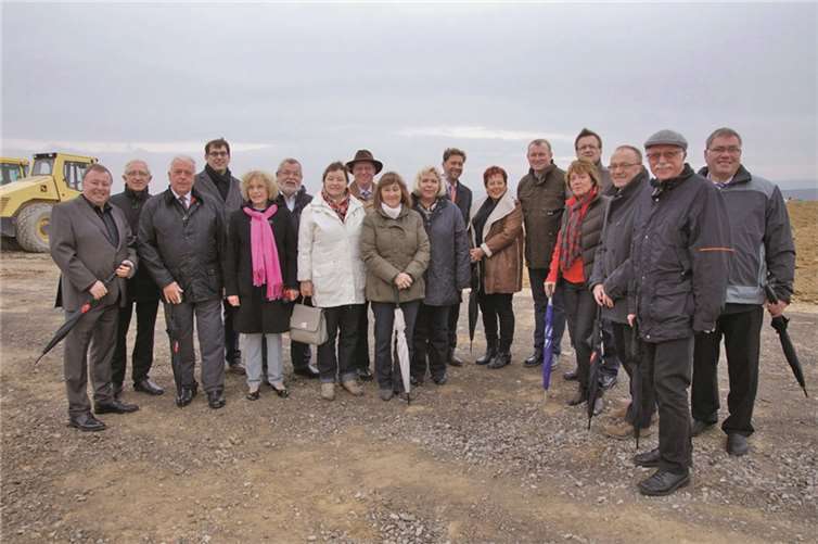 Die CDU-Kreistagsfraktion auf dem zukünftigen HARIBO-Gelände.privat