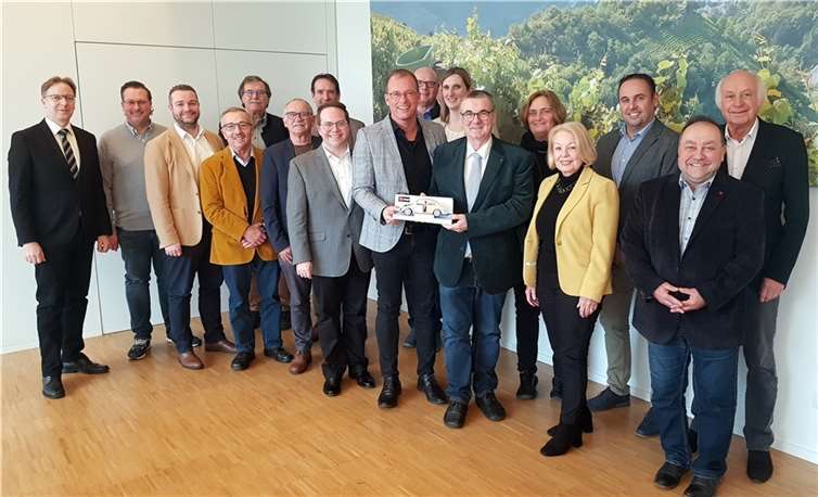 Die CDU-Kreistagsfraktion gratulierte Landrat Dr. Alexander Saftig zu dessen 65. Geburtstag.  Foto: CDU-Kreistagsfraktion Mayen-Koblenz